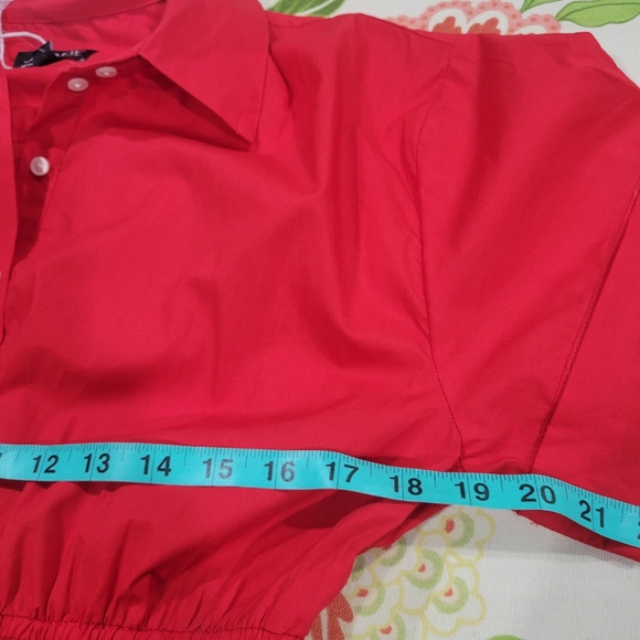 J. Crew Vibrant Red Mini Dress - Picture 9 of 10